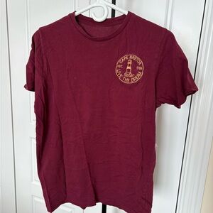 Maroon Short Sleeve Tee